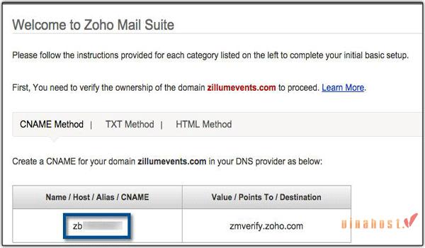 zoho mail la gi