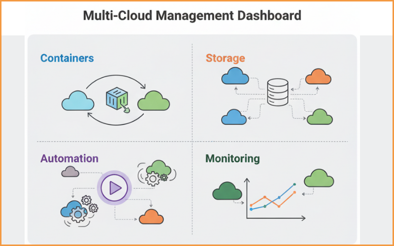 Những công nghệ chính của Multi Cloud