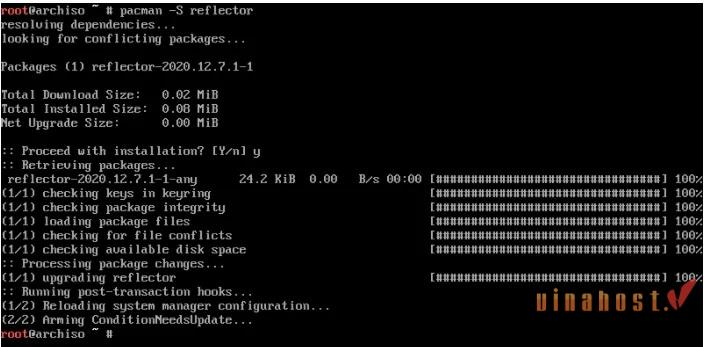 arch linux la gi