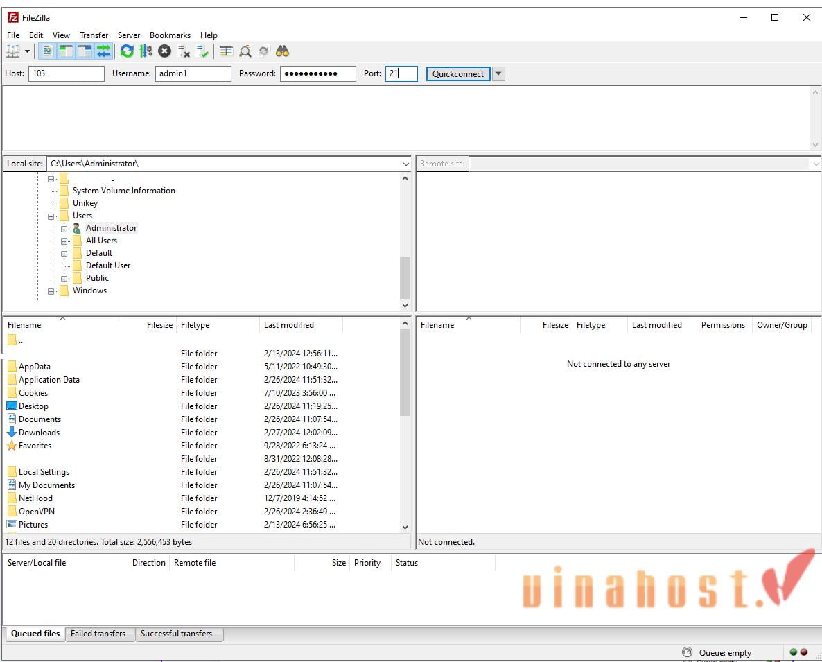 filezilla la gi