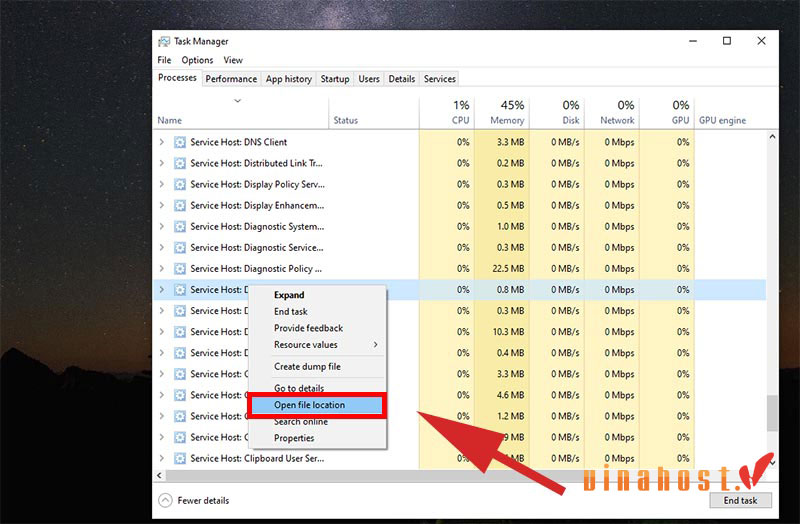 svchost.exe la gi