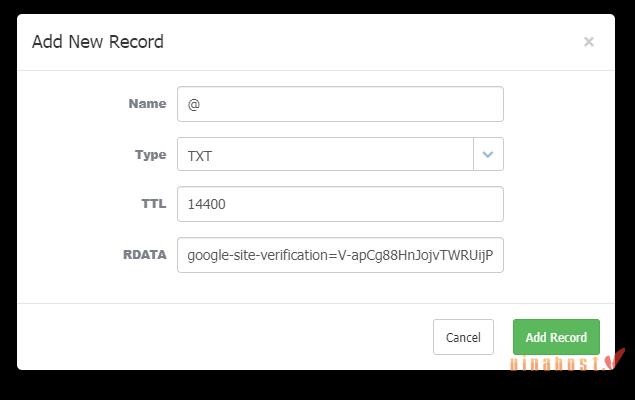 txt record la gi