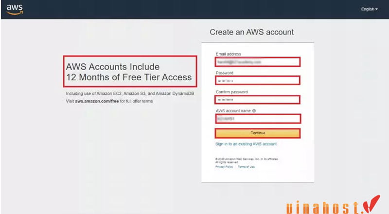 vps amazon