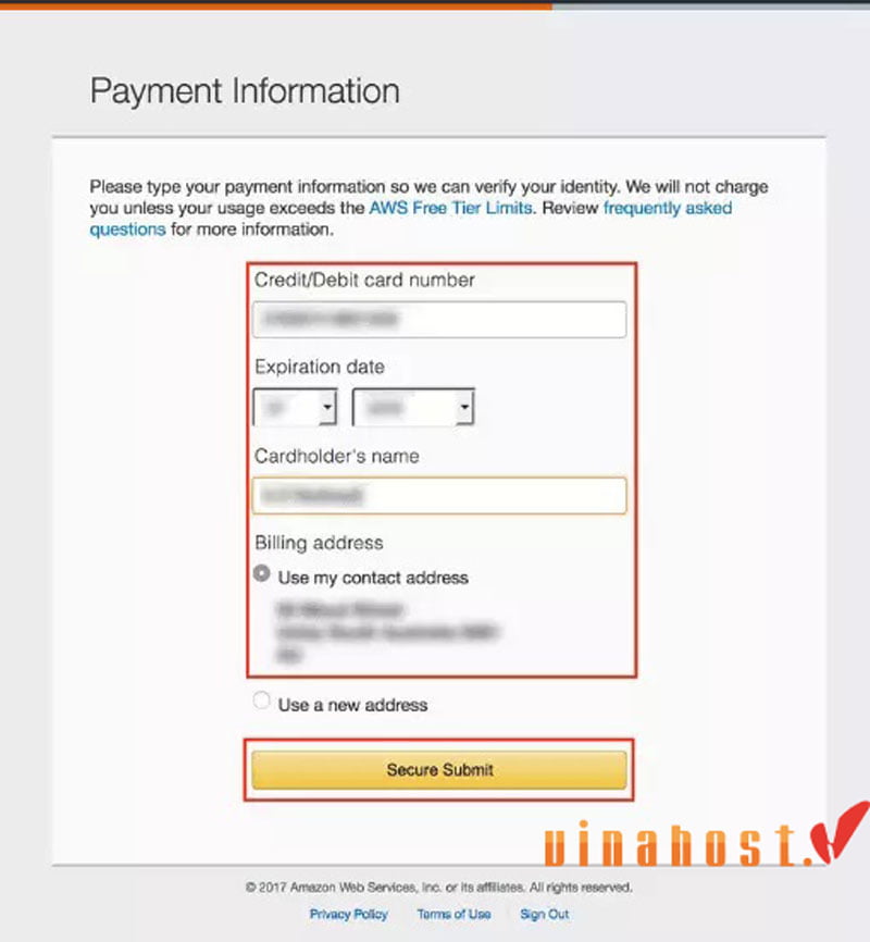 vps amazon