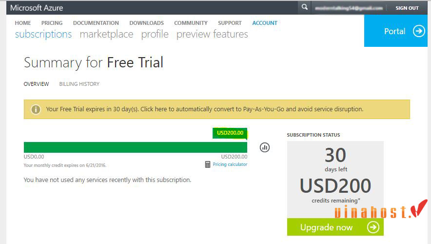 vps azure