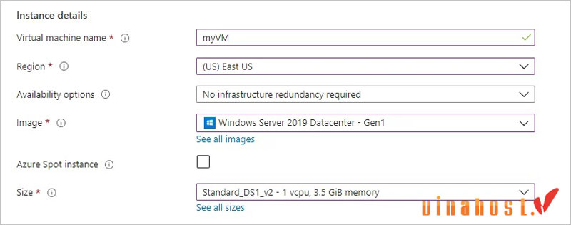 vps azure