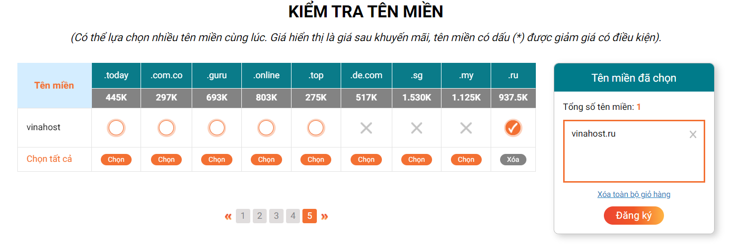 ten mien ru la gi
