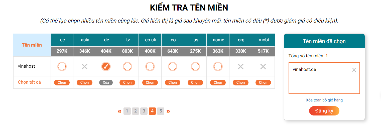 ten mien .de la gi