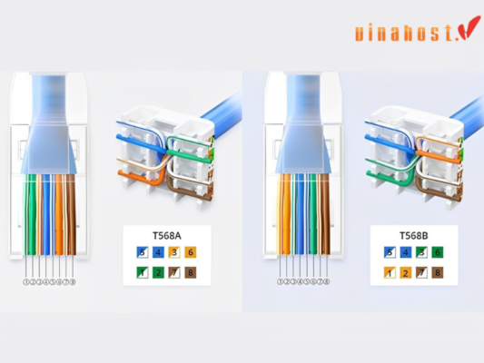 [2026] RJ45 là gì? | Hướng dẫn 2 cách bấm dây mạng chuẩn A-B