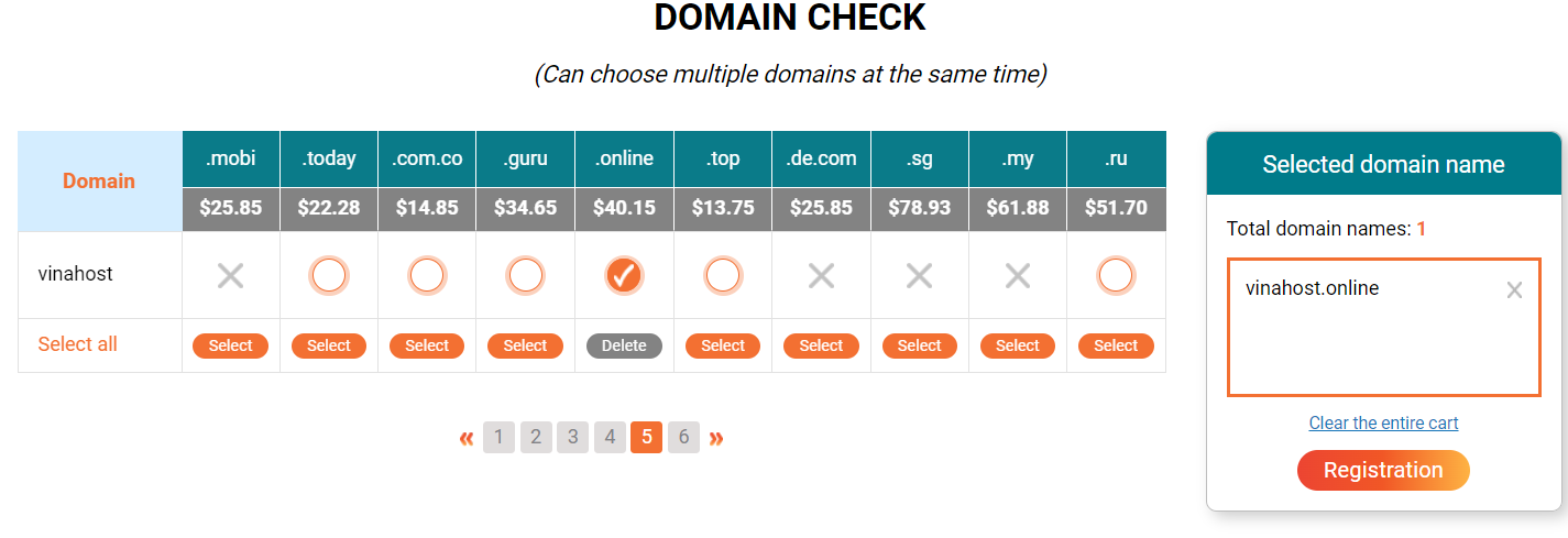 what is .online domain