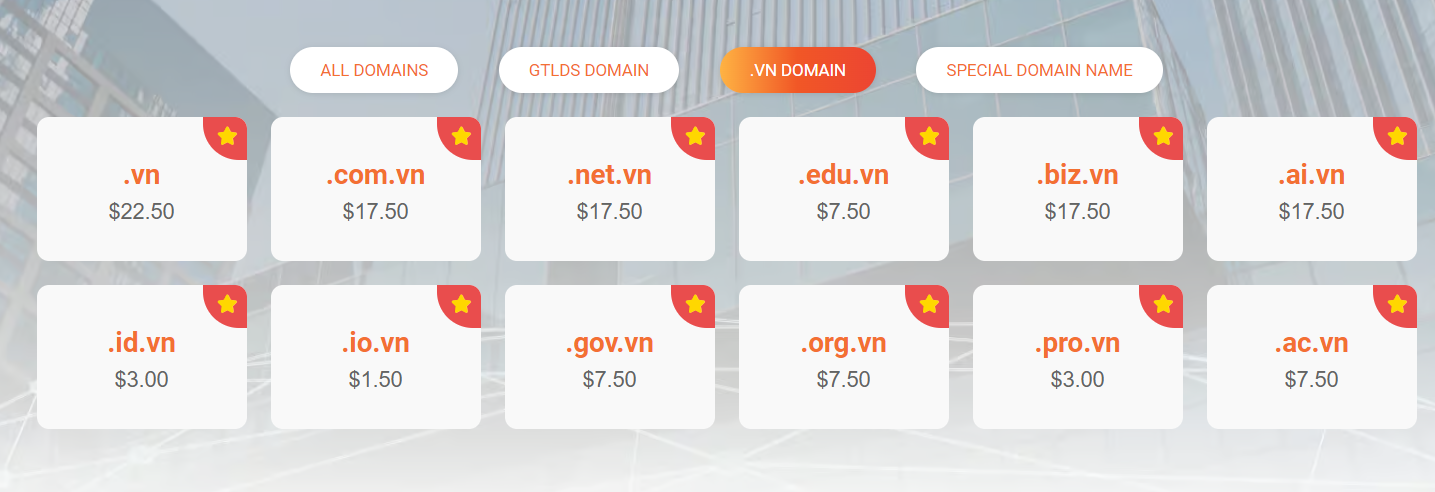 what is vn domain