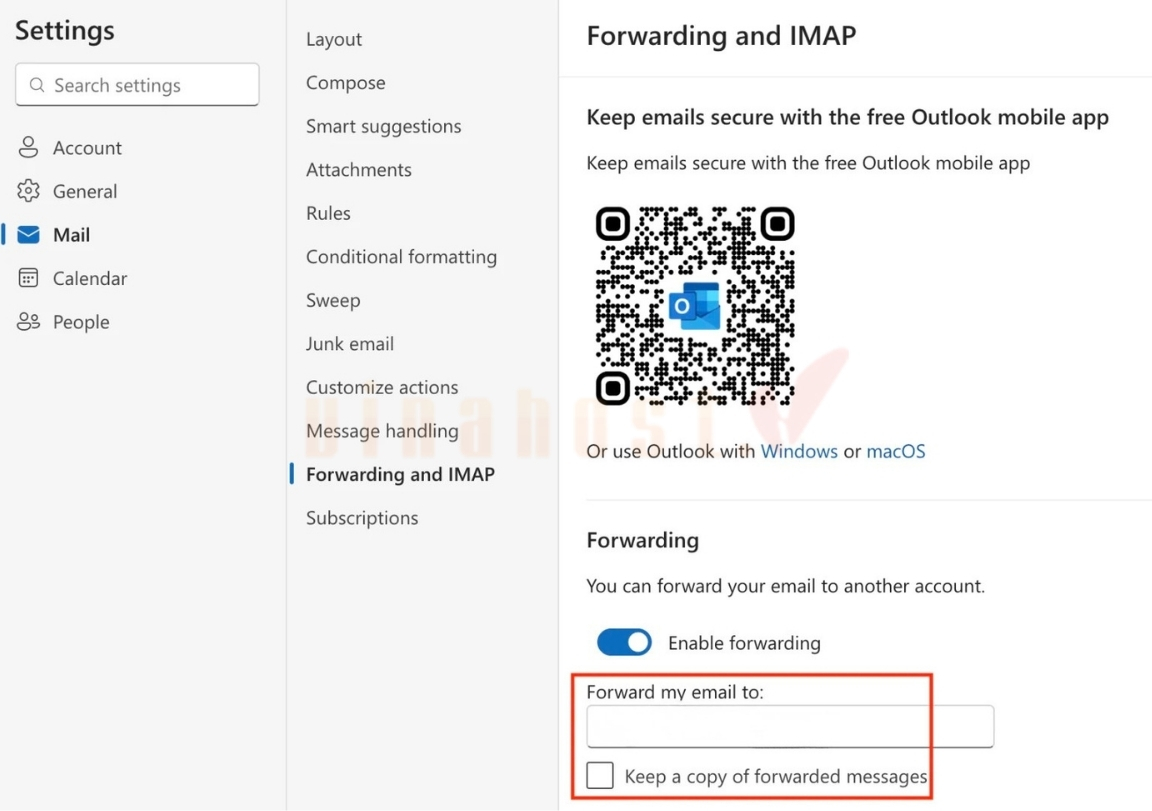 hotmail la gi 8 - #1 Hosting Giá Rẻ, VPS Giá Rẻ, Máy Chủ Vật Lý, Email, Cloud Server Cách thiết lập chuyển tiếp email từ Hotmail sang Gmail