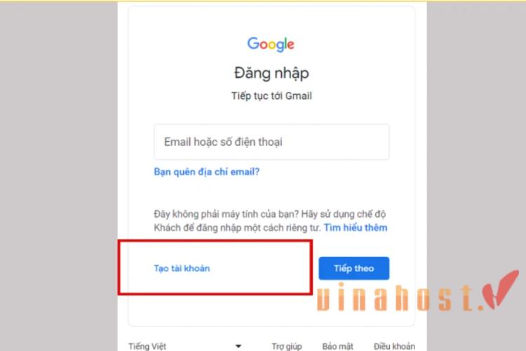 tao gmail ten dien thoai 1 - #1 Hosting Giá Rẻ, VPS Giá Rẻ, Máy Chủ Vật Lý, Email, Cloud Server tao tai khoan gmail moi