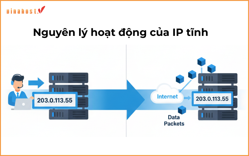 Nguyên lý hoạt động của Ip tĩnh