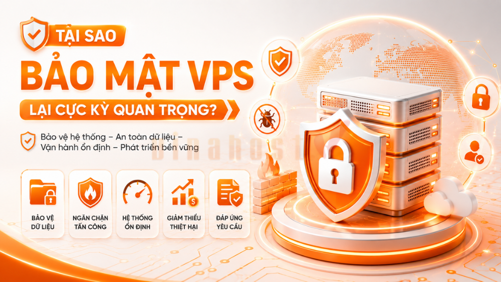 Bảo mật VPS là yếu tố không thể thiếu để đảm bảo máy chủ luôn vận hành an toàn