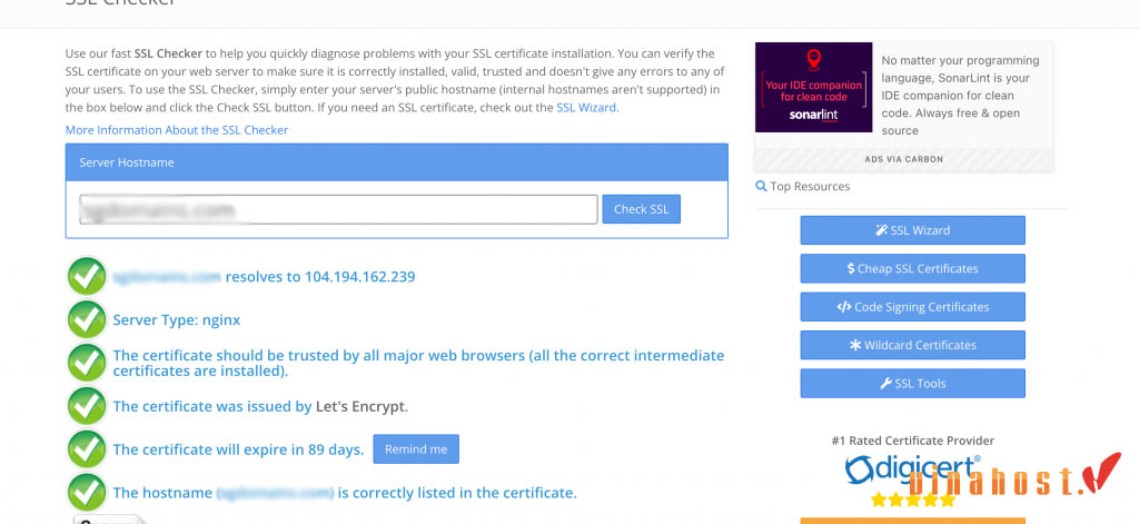 Lỗi ERR_SSL_PROTOCOL_ERROR có thể do DNS chưa cập nhật sau khi chuyển máy chủ và cài SSL hoặc do SSL hết hạn, bạn có thể kiểm tra bằng SSL Shopper.