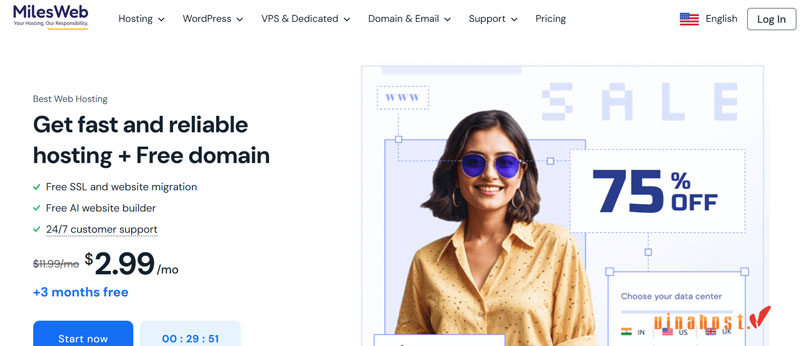 milesweb vps free