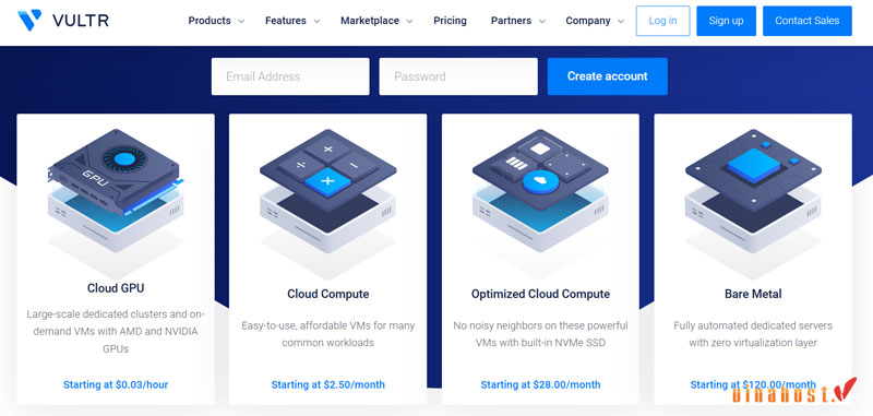 vultr vps free