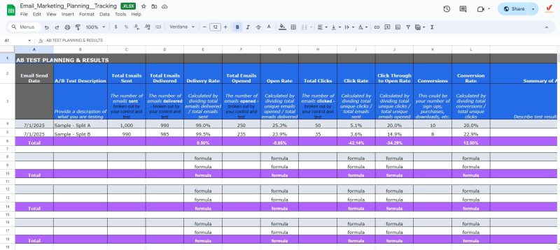 kế hoạch email marketing