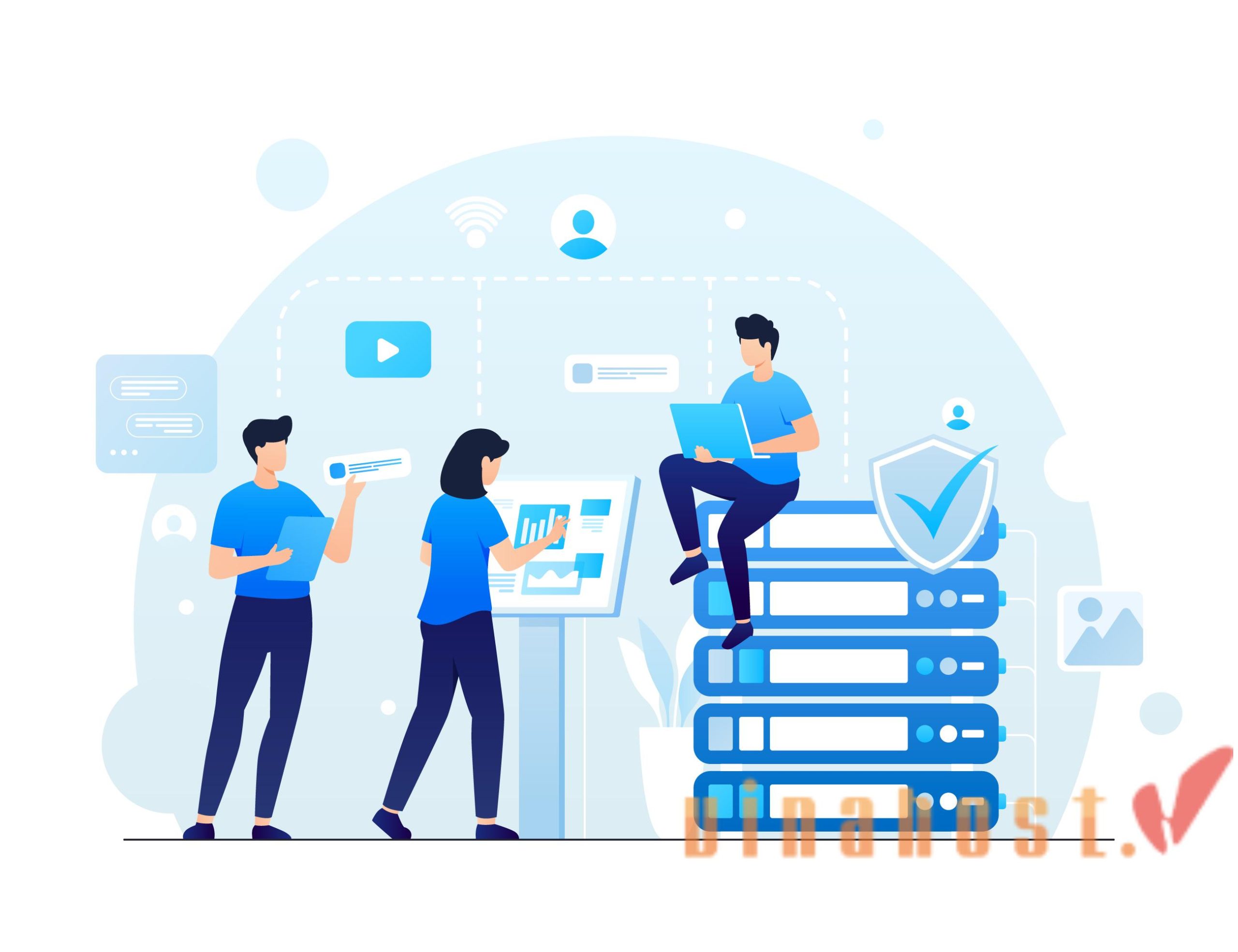 cách máy chủ vật lý hoạt động