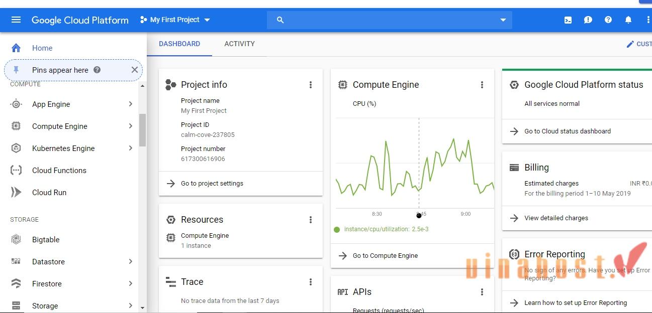 VPS Google Cloud