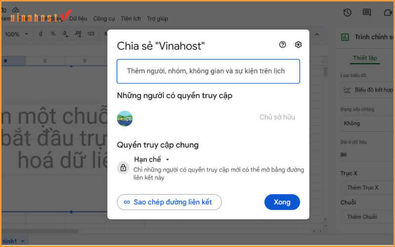 Chia sẻ dễ dàng