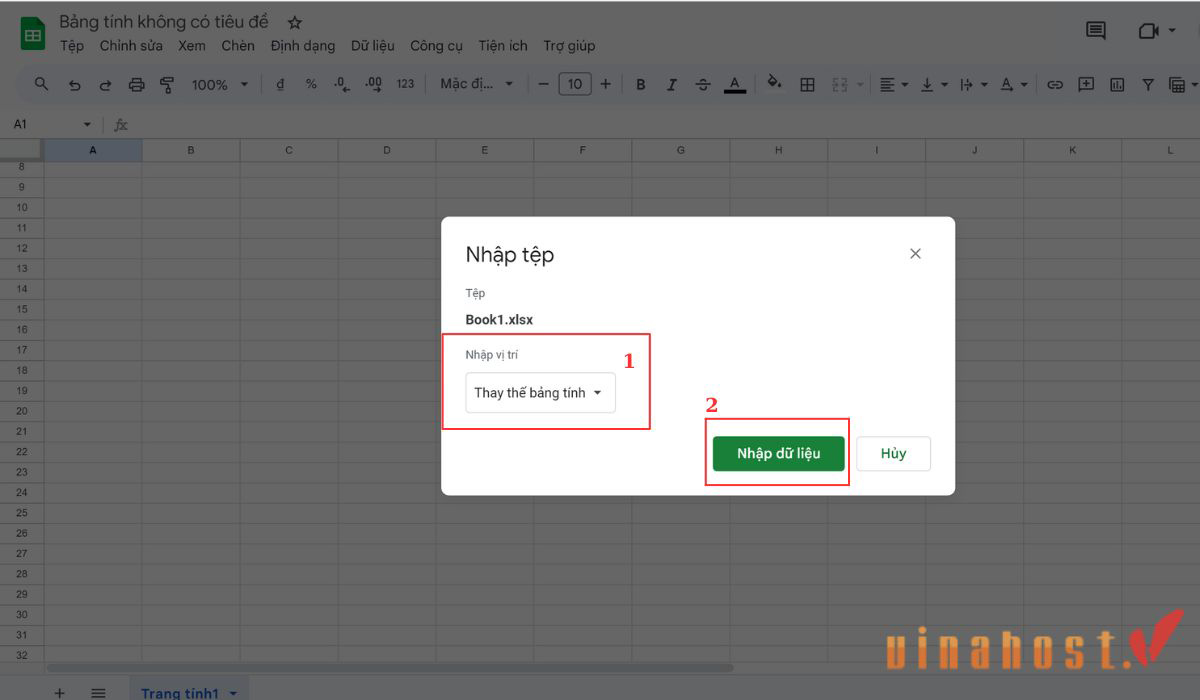 google sheet la gi