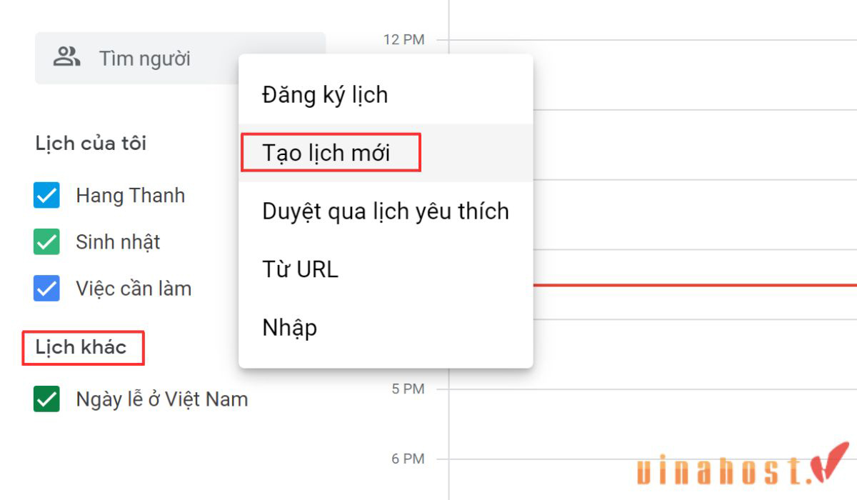 google calendar la gi