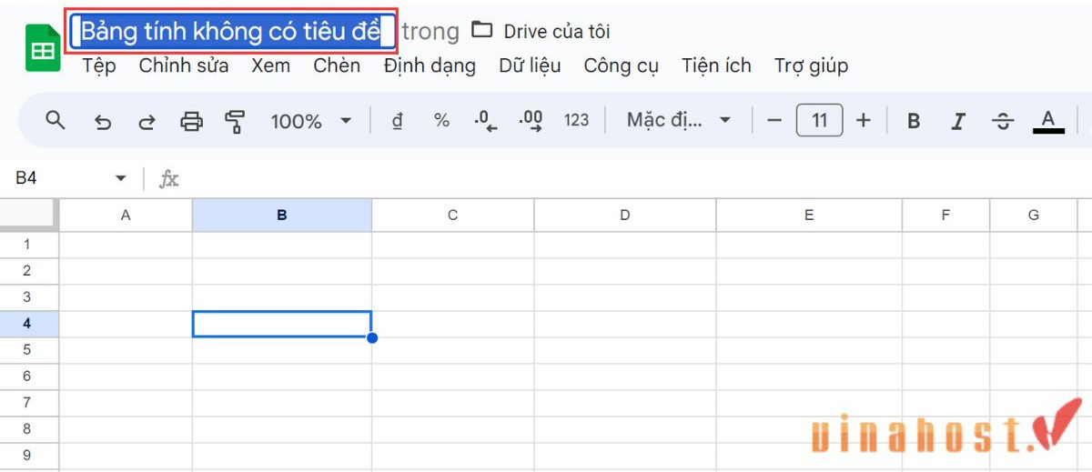 google sheet la gi