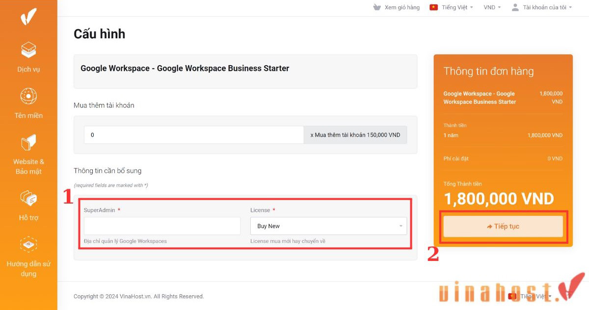 google workspace business starter la gi