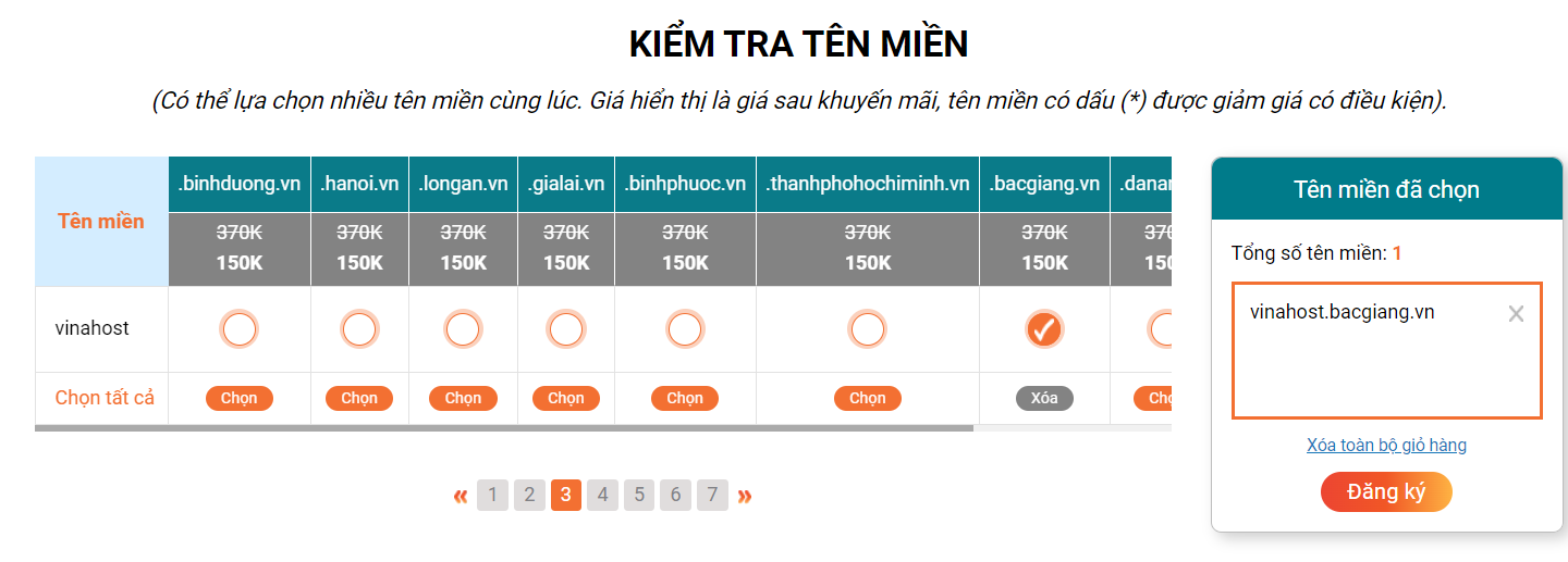 ten mien .bacgiang.vn