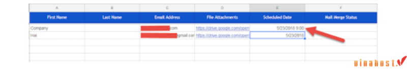 gui mail hang loat bang mail merge 5