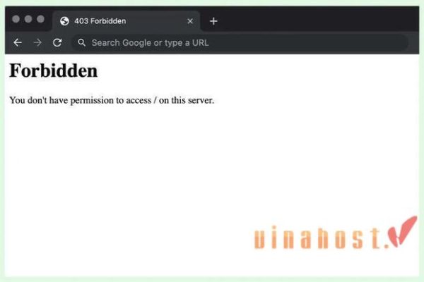 Lỗi HTTP 403 Forbidden là gì