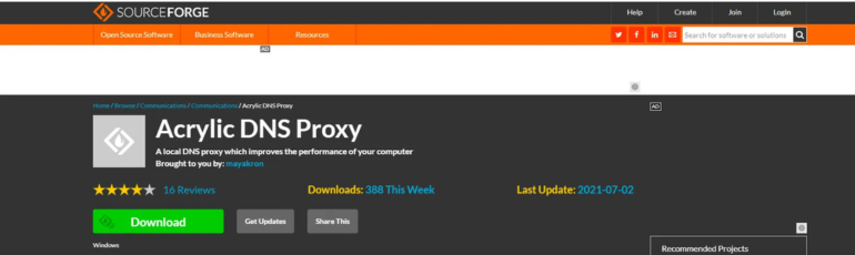 Acrylic DNS Proxy