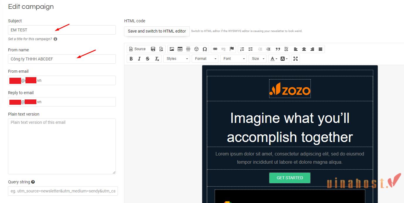 email blast la gi