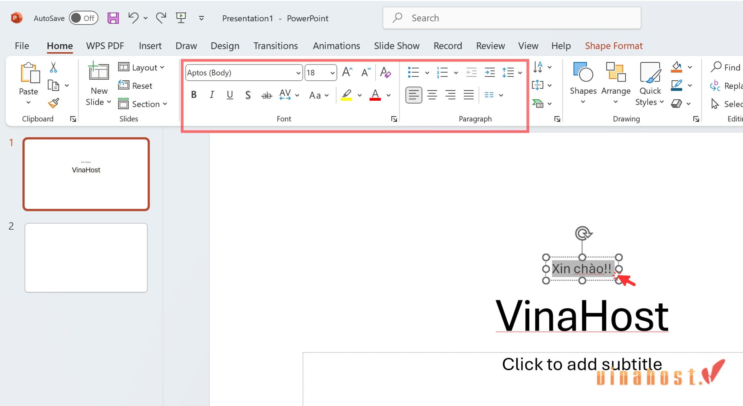 microsoft powerpoint la gi