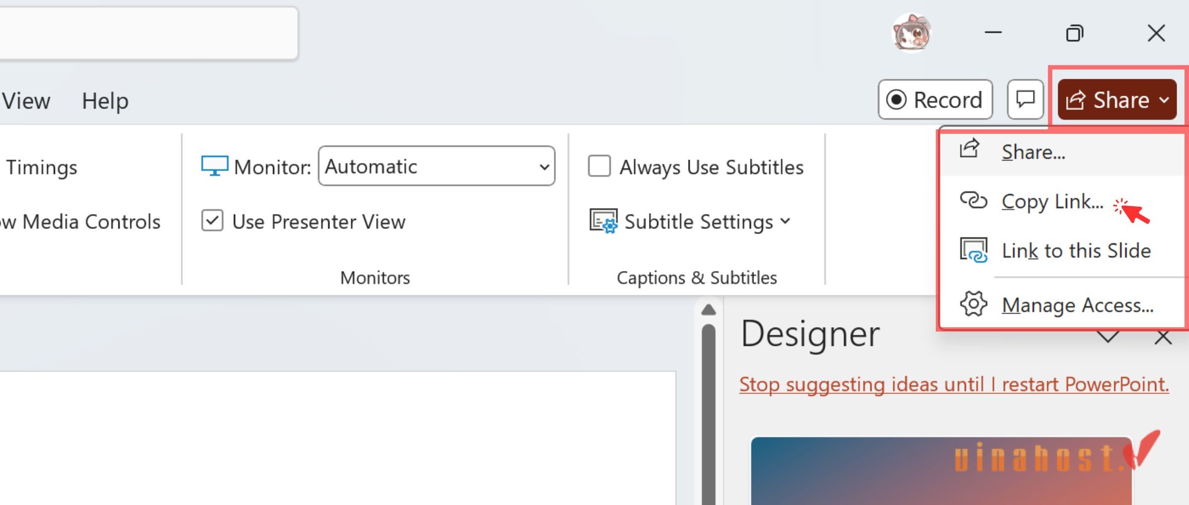 microsoft powerpoint la gi
