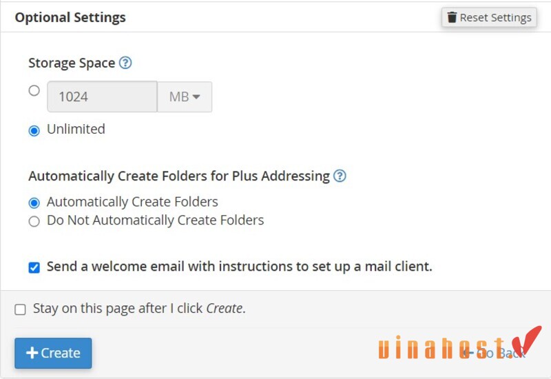 tạo email trên hosing cpanel