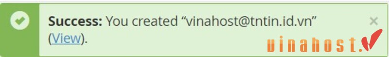 tạo email trên hosting cPanel