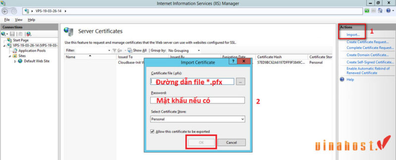 cai ssl tren windows
