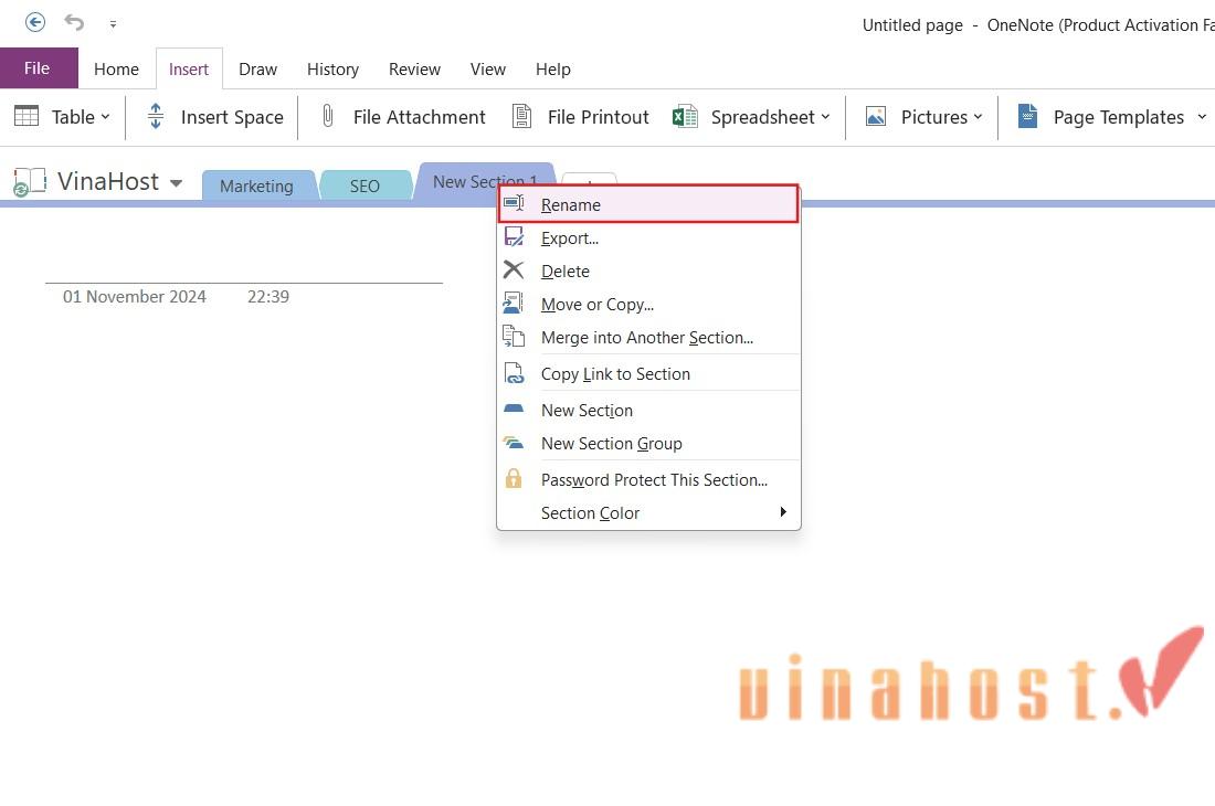 microsoft onenote la gi
