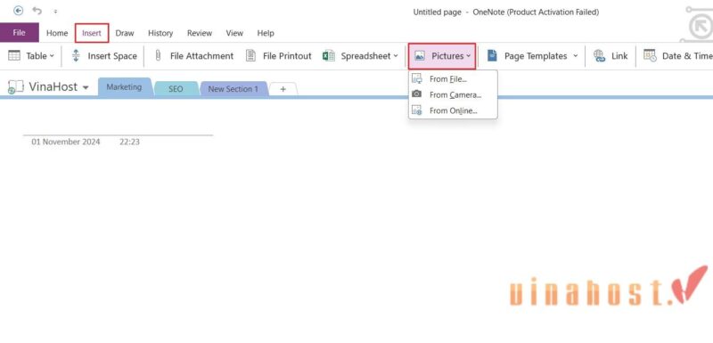 microsoft onenote la gi