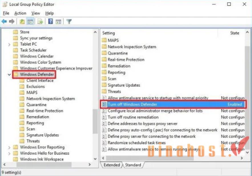 microsoft windows defender la gi