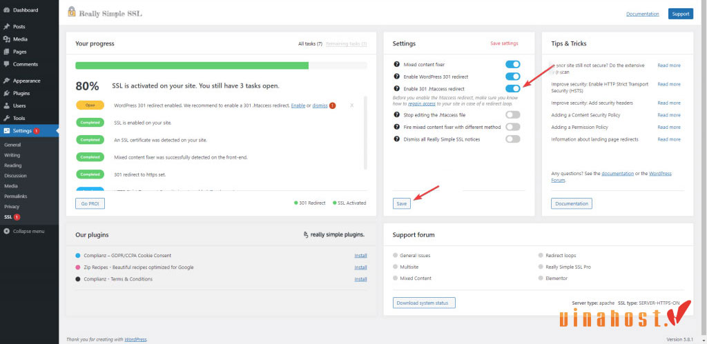Plugin Really Simple SSL là gì? Cách cài đặt và cấu hình