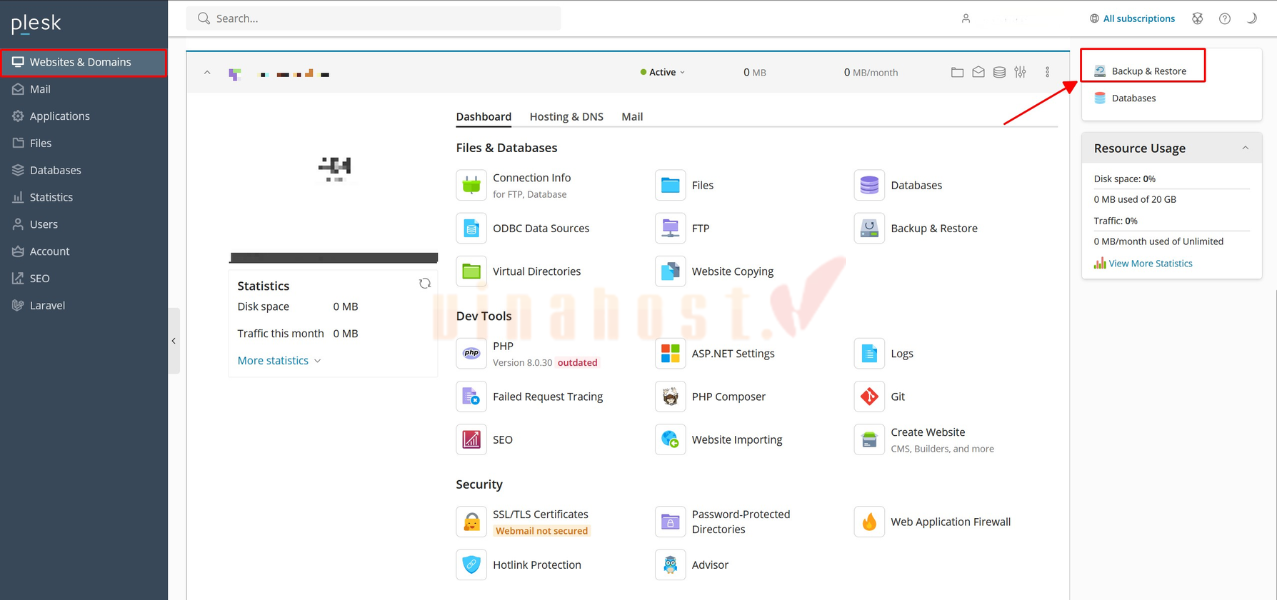 backup va restore vps plesk - #1 Hosting Giá Rẻ, VPS Giá Rẻ, Máy Chủ Vật Lý, Email, Cloud Server Restore VPS trên Plesk