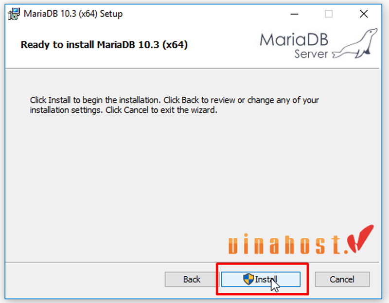 cai dat mariadb tren windows