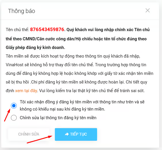 dang ky ten mien vinahost 5 10 - #1 Hosting Giá Rẻ, VPS Giá Rẻ, Máy Chủ Vật Lý, Email, Cloud Server ten mien mm