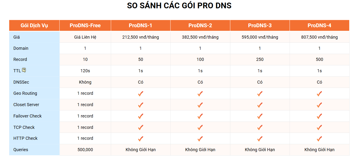 pro dns vinahost
