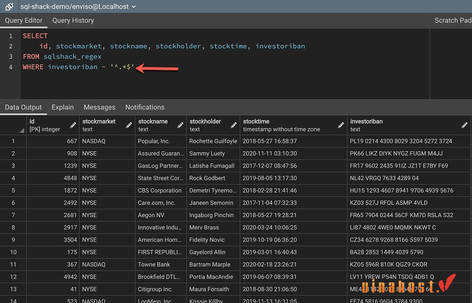 postgresql la gi