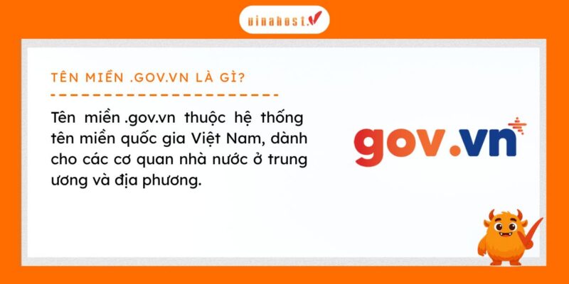 đăng ký tên miền .gov.vn